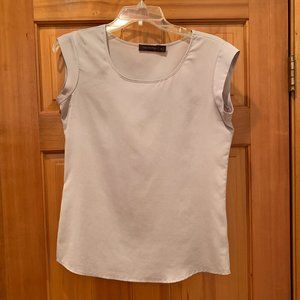 Grey Silver Work Blouse The Limited Women's XS